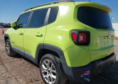2017 Jeep Renegade Latitude 4X4 из США, поврежденный, VIN ZACCJBBB1HPF68963